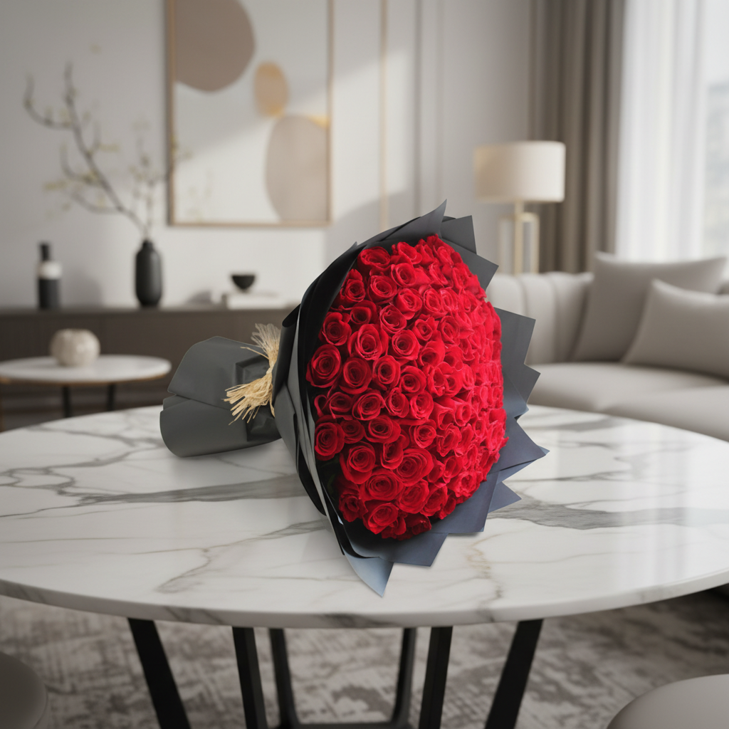 200 Red Rose Bouquet