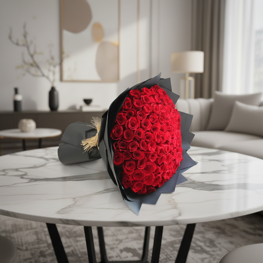200 Red Rose Bouquet