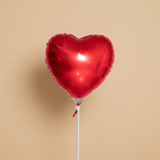 Red Heart Shape Balloon